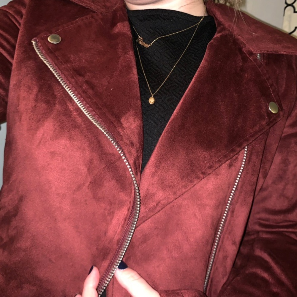 Silence and Noise Cropped Moto Jacket